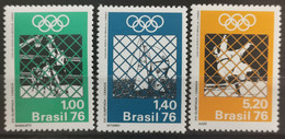 1976 Olympische Sommerspiele Montreal Postfrisch** MiNr: 1529-1531 - Oblitérés