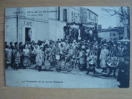 CP COGNAC 16 FETE DE LA MI-CAREME 30 MARS 1905 - Cognac