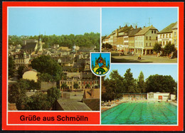 F4043 - TOP Schmölln Freibad - Bild Und Heimat Reichenbach Qualitätskarte - Schmölln
