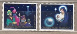 CHRISTMAS ISLAND 1979 Christmas MNH(**) Mi 120-121 #31251 - Christmaseiland