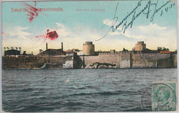 51205 -  GREECE / Italy -  POSTAL HISTORY: JANINA Sassone #1 On POSTCARD 1910 - Covers & Documents