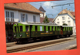 FLB-03  Saignelégier Train Du Jura Tramelan-Breuleux-Noirmont. Foto Gross Prise Len.1984. Non Circulé Minirex 1569, G.F. - Saignelégier