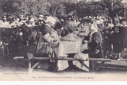 QP -  Une Noce Aux Environs De VANNES - La Table De La Marièe  (neuf) - Douane