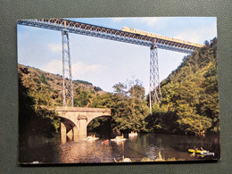 TRAIN PONT DE CHEMIN DE FER LE VIADUC DE ROUZAT - Opere D'Arte