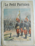 Le Petit Parisien N°1052 – 4 Avril 1909 – Réconciliation Solennelle – Un Administrateur Colonial Attaqué Par Un Tigre - Le Petit Parisien