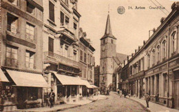 Arlon  Grand'rue Bien Animée Epicerie ,tabacs Cigares Voyagé En 1923 - Aarlen