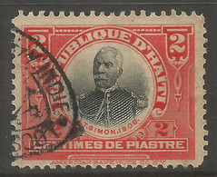 HAITI. 2c WITH NETHERLANDS SHIP CANCEL. - Haiti