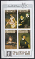 NIUE 1990 Penny Black 150th Anniversary, IMPERFORATE Miniature Sheet MNH - Rembrandt