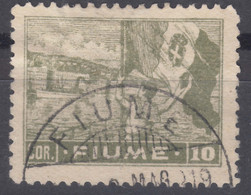 Italy Occupation During WWI Fiume 1919 Sassone#48 Mi#48 Used - Fiume