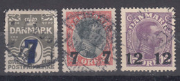 Denmark 1926 Mi#156-158 Used - Used Stamps