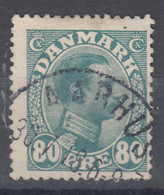 Denmark 1913 Mi#74 Used - Gebraucht