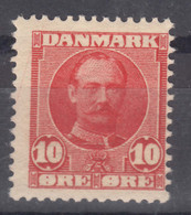 Denmark 1907 Mi#54 Mint Hinged - Unused Stamps