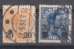 Denmark 1926 Mi#151-152 Used - Gebruikt