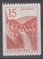 Yugoslavia Republic 1958 Rollen, Industry And Architecture Mi#840 Mint Hinged - Neufs