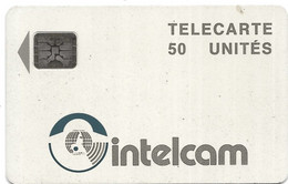 @+ Cameroun - Logo Intelcam - 50 U - SC5 - Serie : C3B000638 Black - Ref: CAM-25a - Rare - Camerún