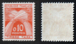 N° TAXE 91 10c GERBES DE 1960 TB  Neuf N** Cote 6€ - 1960-.... Mint/hinged