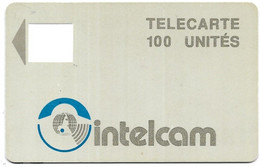 @+ Cameroun - Logo Intelcam - 100 U - Sans Puce Ni Numero - Kameroen