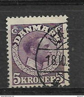 DANEMARK  N° 116  OBLITERE - Used Stamps