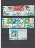 United Nations - Geneva - 2021 - Olympic Games Tokyo - Sport For Peace - Set 8 Stamps (2 Strips)+ Souvenir Sheet   MNH** - Sommer 2020: Tokio