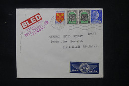 ALGÉRIE - Enveloppe Commerciale De Alger Pour Colmar En 1959, Affranchissement France/ Algérie - L 106728 - Storia Postale