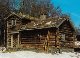 Postcard Trondheim Folkemuseum Living House From Oppdal Norge / Norway My Ref B25275 - Noruega