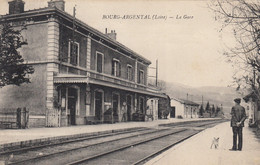 Bourg-Argental.  La Gare - Bourg Argental