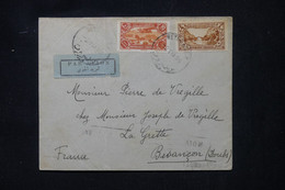 LIBAN - Enveloppe De Beyrouth Pour La France Par Avion En 1935 - L 106732 - Lettres & Documents