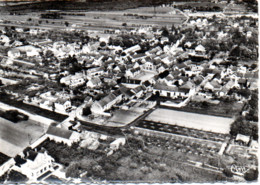 PORCHEVILLE  LE CENTRE VUE AERIENNE - Porcheville