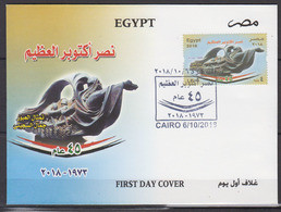 EGYPTE  2018        Premier Jour - Covers & Documents