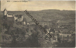 Lucens Et Le Chateau - Verlag Phototypie Neuchatel Gel. 1910 - Lucens