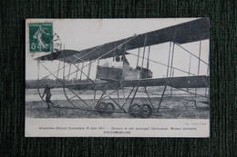 VINCENNES( Circuit Européen) 18 Juin 1911 : RENAUX Et Son Passager SENOUQUES, Moteur Alimenté D'AUTOMOBILINE - Demonstraties