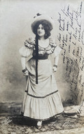 Anna CERVENÁ - Carte Photo - Célébrité - Tchéquie République Tchèque - Artiste Tchèque - 1905 - Tschechische Republik