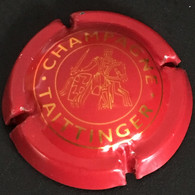 79 - 92 - Taittinger Petit Dessin, Champagne (rouge Et Or Orangé, Lettres Fines) Capsule De Champagne - Taittinger