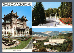 °°° Cartolina - Salsomaggiore Terme Vedute Viaggiata (l) °°° - Parma