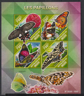 Niger - 2015 -n°Yv. 3187 à 3190 - Papillons / Butterflies - Neuf Luxe ** / MNH / Postfrisch - Butterflies