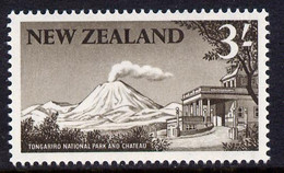 New Zealand 1960-66 Tongariro National Park 3s Blackish-brown (from Def Set) U/m, SG 799 - Non Classificati