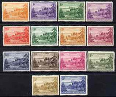 Norfolk Island 1947-59 Ball Bay Set Complete U/m SG1-12a Cat £45 - Local Issues