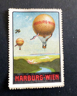 Werbemarke Cinderella Poster Stamp Ballon Harburg Wien   #Werbe2178 - Vignetten (Erinnophilie)