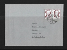 1955 HEIMAT BERN → Vorortsbrief Lenk Im Simmental       ►SBK-J153◄ - Covers & Documents