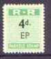 Northern Rhodesia 1951-68 Railway Parcel Stamp 4d (small Numeral) Overprinted EP (Pemba) Corner Block Of 8 With Sheet Nu - Local Issues