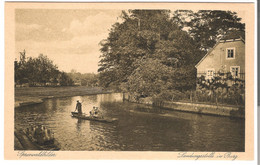 Spreewaldbilder - Landungsstelle In Burg  V. 1913 (45500) - Burg (Spreewald)