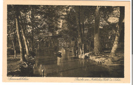 Spreewaldbilder - Brücke Am "Fröhlichen Hecht" In Lehde  V. 1913 (45504) - Burg (Spreewald)