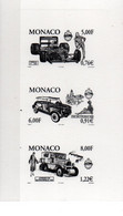 MONACO -- Bristol -- Automobiles --  ESSAI De COULEUR -- Ferrari - Fiat - Citroën - Errors And Oddities