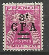 REUNION  TAXE N° 40 OBL - Postage Due