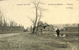 034 646 - CPA - France (80) Somme - Guerre 1914-1915 - Tilloloy - Le Village - Montdidier