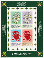 TRINIDAD & TOBAGO - Fleurs - Christmas 1977 - MNH - Trinité & Tobago (1962-...)