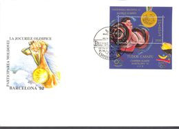 1992. Moldova, Olympic Winner, Barcelona'1992, FDC, Mint/** - Summer 1992: Barcelona