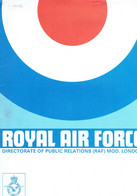 Dossier De Présentation De La ROYAL AIR FORCE Pour Le Salon Du Bourget 1975 - Aviation