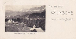 Lenzerheide-Valbella -  Animiert - Schmalformatige Karte - 1912 - Nicht Häufig           (P-356-10610) - GR Grisons