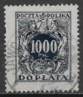 Poland 1923. Scott #J55 (U) Numeral Of Value - Portomarken